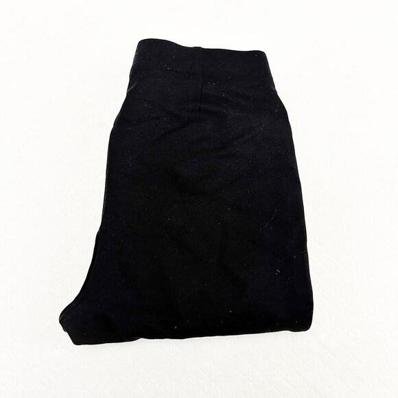 Zara Diamond Adorned Legging Pants Black Tuxedo Stripe Metallic Size M - Picture 2 of 9